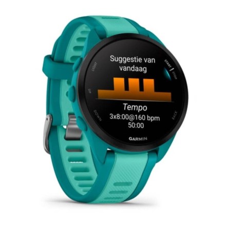 Часы Garmin ForeRunner 165 Music (Turquoise/Aqua)