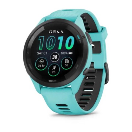 Часы Garmin ForeRunner 265, 46mm (Aqua)