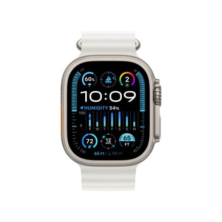 Часы Apple Watch Ultra 2 GPS + Cellular, 49 мм ремешок Ocean (белый)