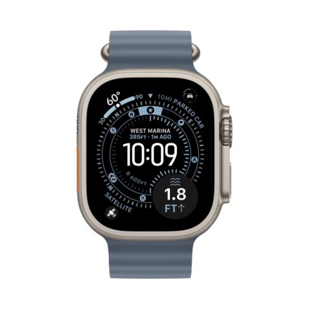 Часы Apple Watch Ultra 3, 49 mm, Ocean Band (бежевый/синий)