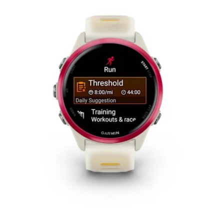 Часы Garmin ForeRunner 570, 42mm (Bone/Mango)