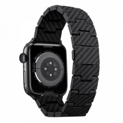 Карбоновый браслет Pitaka Retro для Apple Watch 42/44/45 мм