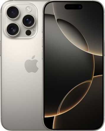 Смартфон Apple iPhone 16 Pro 512GB натуральный титан