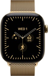 Apple Watch Series 12, GPS+Cellular, 46 mm, Milanese Loop (Radiant Gold), размер M/L