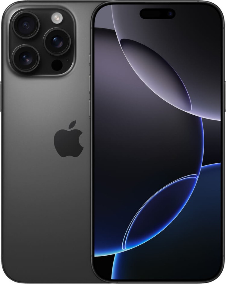 Смартфон Apple iPhone 16 Pro Max 512GB титановый чёрный