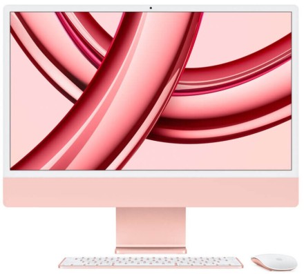 Моноблок Apple iMac 24" Retina 4,5K (M3 8C CPU, 10C GPU) 8/512GB SSD розовый
