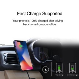 Автомобильный держатель Pitaka MagMount Qi Car Vent для решетки