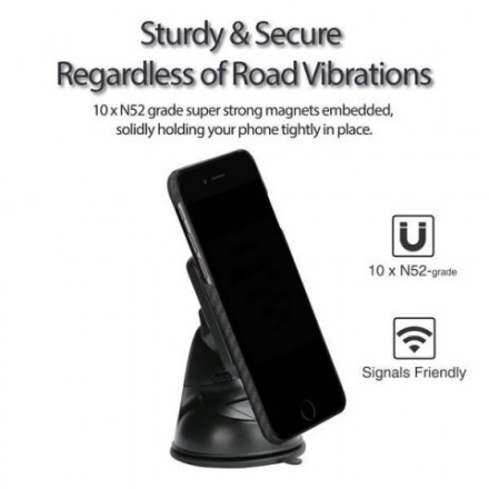 Автомобильный держатель Pitaka на присоске - Magnetic Mount Suction Cup