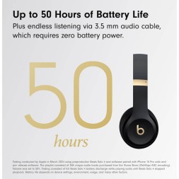 Наушники Beats Solo 4 Wireless Headphones Black Gold