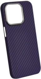 Чехол для iPhone 14 Pro Keephone Magsafe Kevlar (фиолетовый)