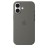 Чехол накладка для iPhone 16 Silicone Case with MagSafe Stone Gray