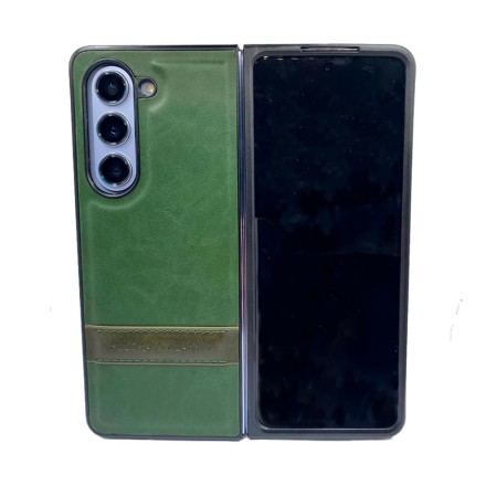 Чехол для Galaxy Z Fold 5 Puloka Classic (темно-зеленый)